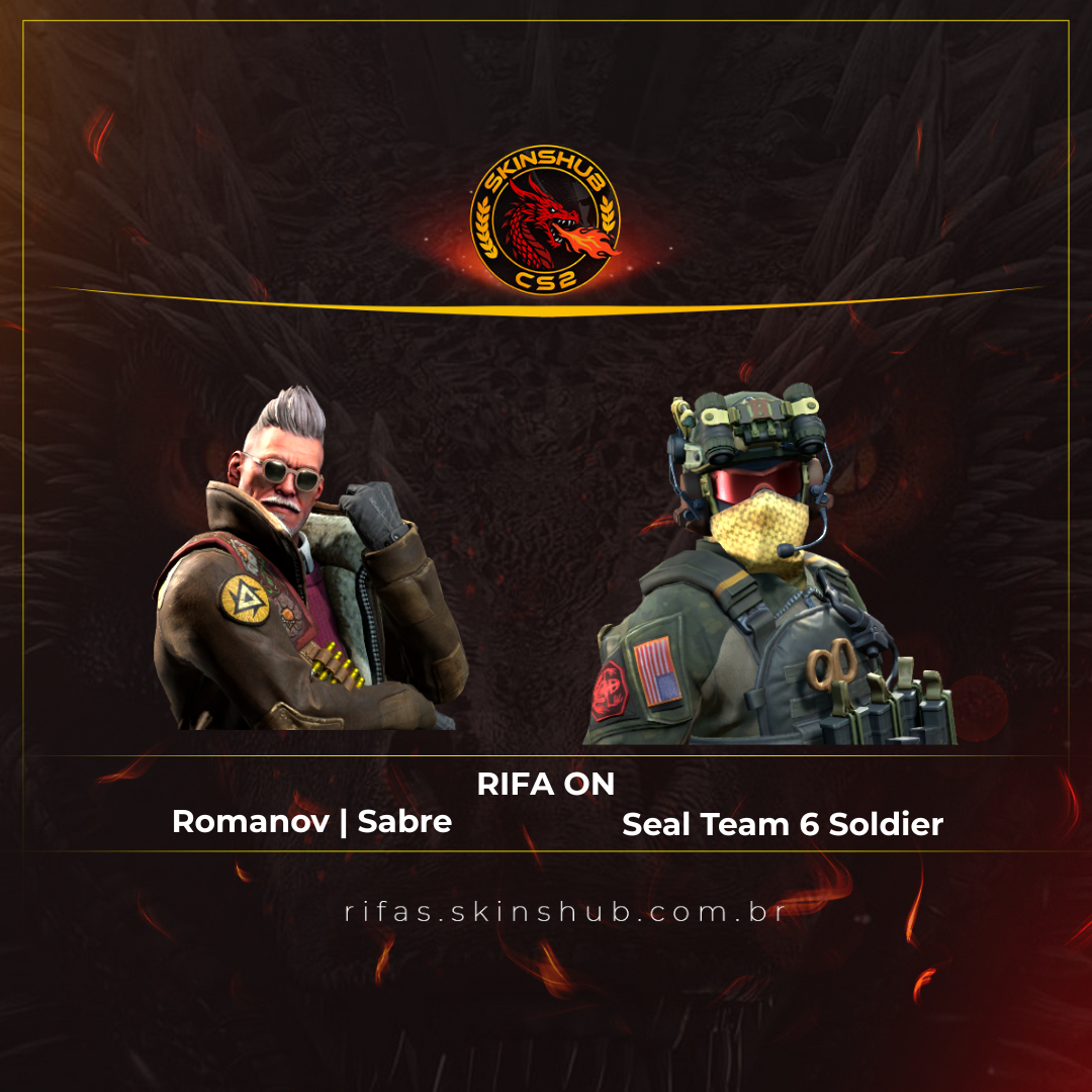 2 SKIN 2 GANHADORES | AGENTES 